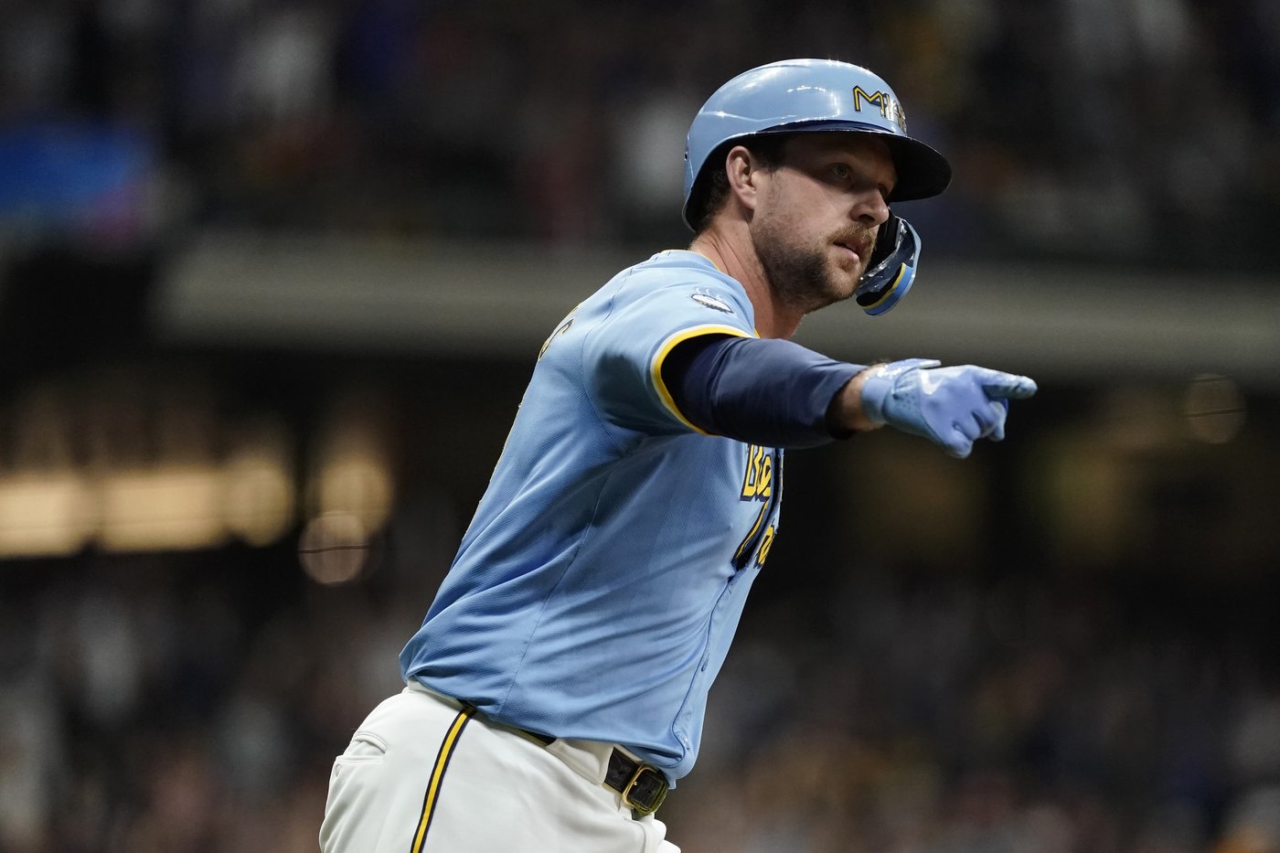 Hoskins' grand slam in 1st inning sparks Brewers to 8-4 victory over Mets | iNFOnews.ca Hoskins' grand slam in 1st inning sparks Brewers to 8-4 victory over Mets | iNFOnews.ca