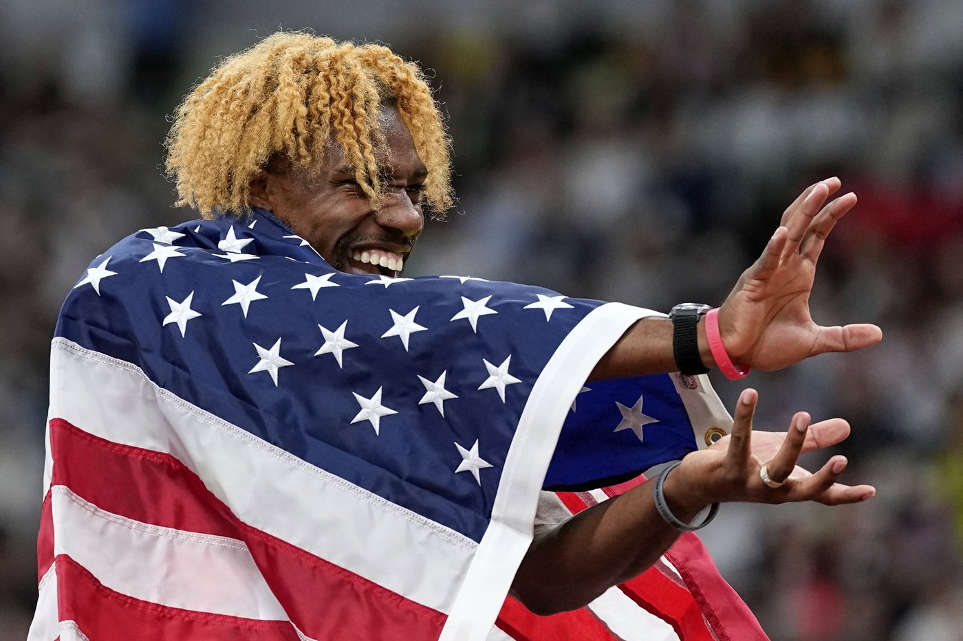 Lyles wins his fourth 200-meter world title. Jefferson-Wooden completes a sprint sweep | iNFOnews.ca Lyles wins his fourth 200-meter world title. Jefferson-Wooden completes a sprint sweep | iNFOnews.ca