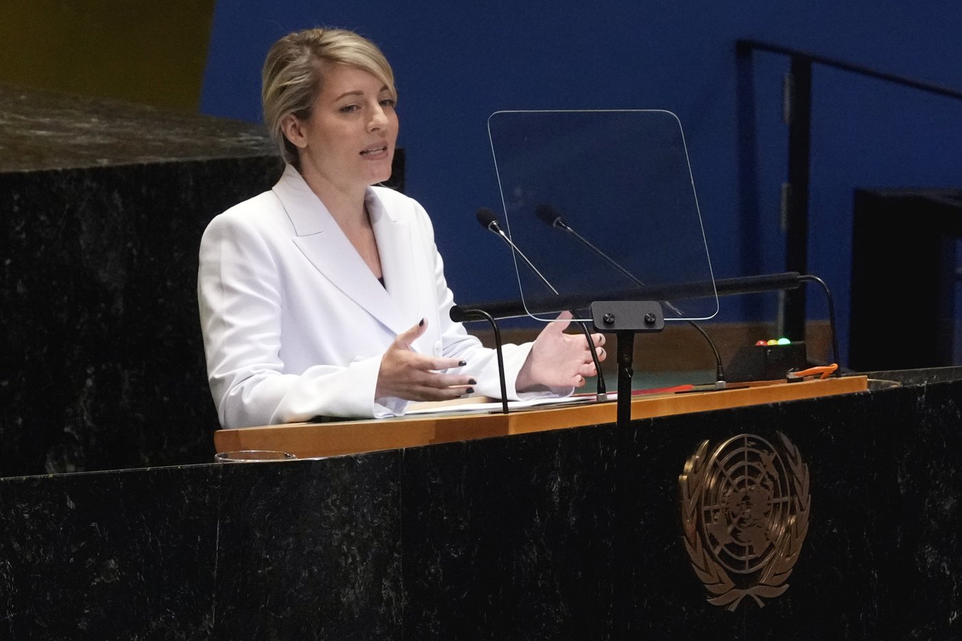 Joly targets polarization in UN speech, urges liberals to reclaim the word 'freedom' | iNFOnews.ca Joly targets polarization in UN speech, urges liberals to reclaim the word 'freedom' | iNFOnews.ca