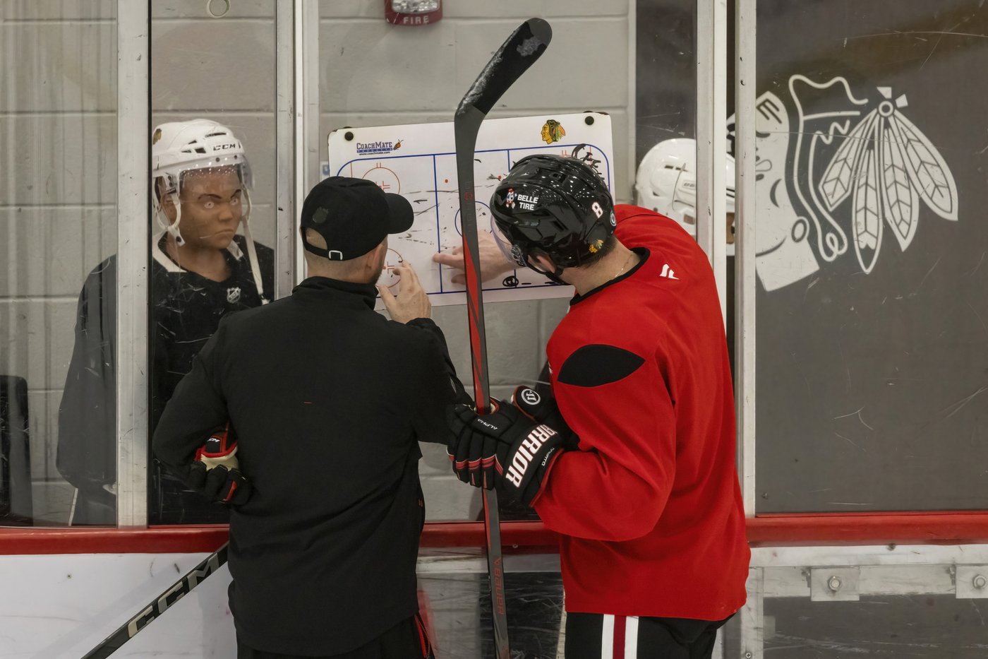 Blackhawks GM Kyle Davidson looks for improvement from team after firing coach | iNFOnews.ca Blackhawks GM Kyle Davidson looks for improvement from team after firing coach | iNFOnews.ca