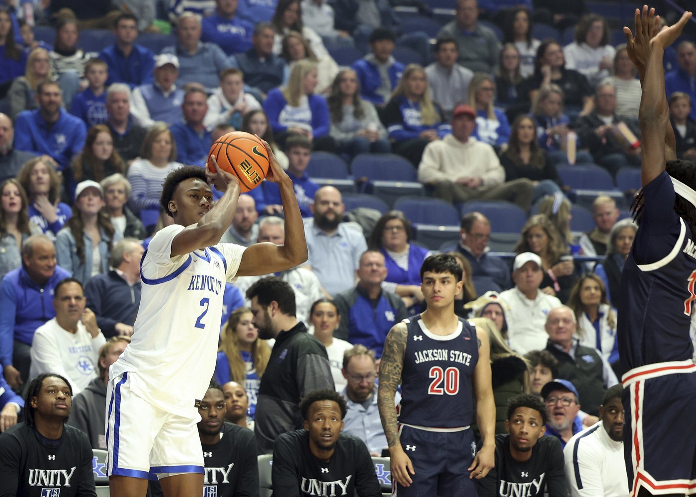 Koby Brea scores 22 points as No. 9 Kentucky routs Jackson State 108-59 | iNFOnews.ca Koby Brea scores 22 points as No. 9 Kentucky routs Jackson State 108-59 | iNFOnews.ca