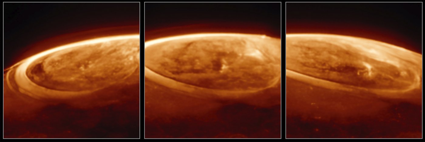 Bright auroras on Jupiter are captured by Webb Space Telescope | iNFOnews.ca Bright auroras on Jupiter are captured by Webb Space Telescope | iNFOnews.ca