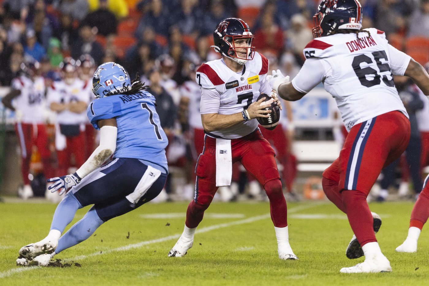 Hajrullahu kicks record-tying eight FGs to lead Argos past Alouettes 37-31 | iNFOnews.ca
