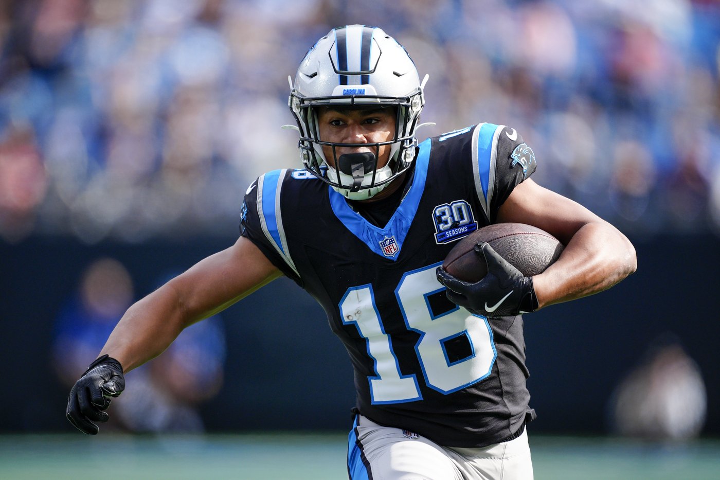 Chuba Hubbard runs for 2 TDs, Young leads winning drive as Panthers beat Saints 23-22 | iNFOnews.ca Chuba Hubbard runs for 2 TDs, Young leads winning drive as Panthers beat Saints 23-22 | iNFOnews.ca