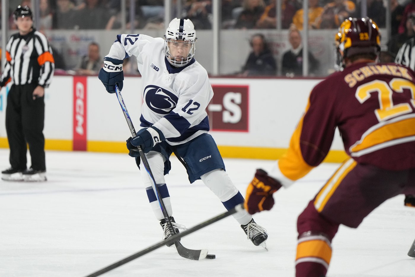 Gavin McKenna breaks late tie with first goal for Penn State in a 4-2 win over Arizona State | iNFOnews.ca