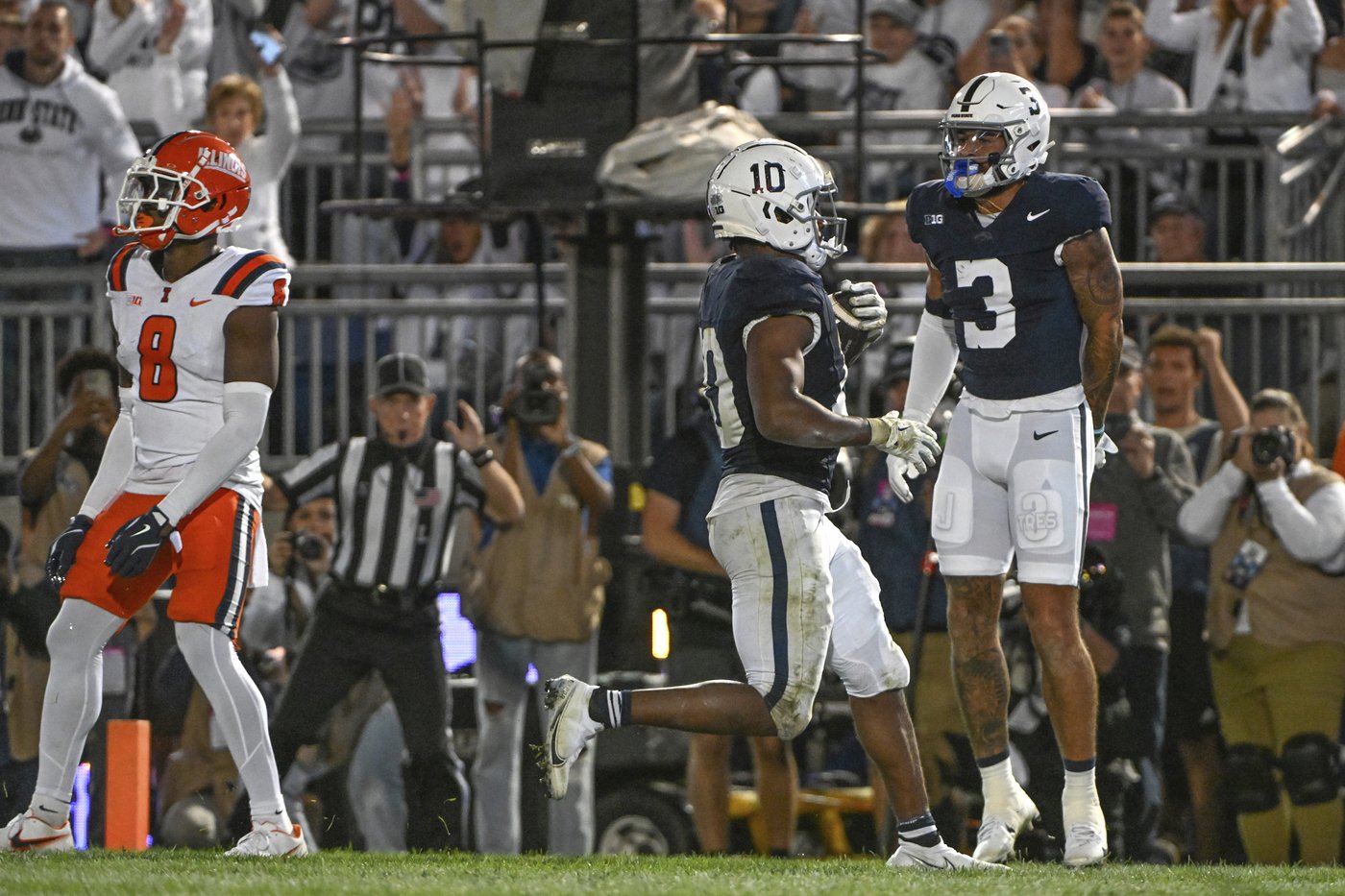 No. 7 Nittany Lions getting overpowering efforts from RBs Allen, Singleton | iNFOnews.ca No. 7 Nittany Lions getting overpowering efforts from RBs Allen, Singleton | iNFOnews.ca