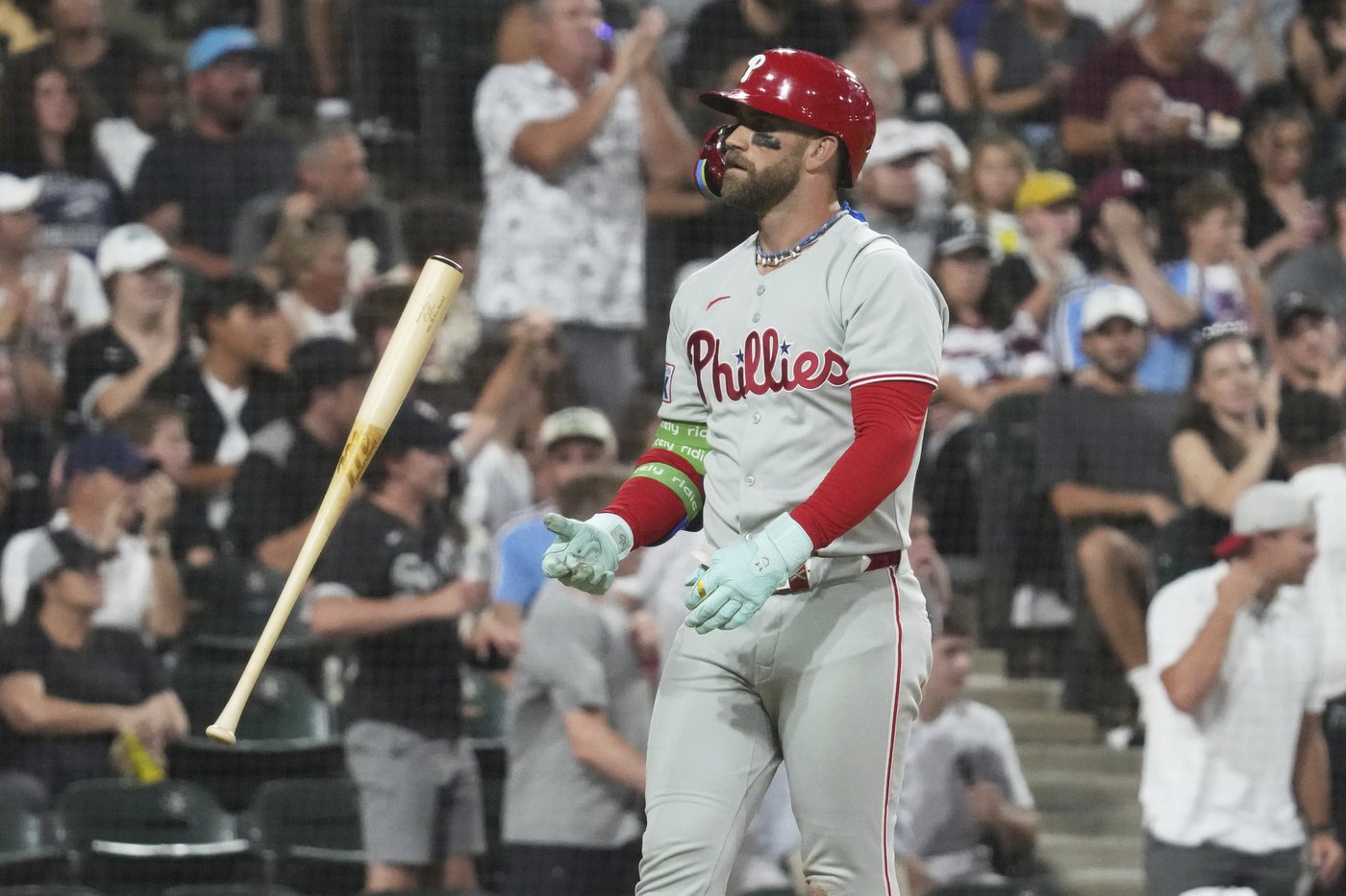 Phillies slugger Bryce Harper ejected following outburst over called third strike | iNFOnews.ca