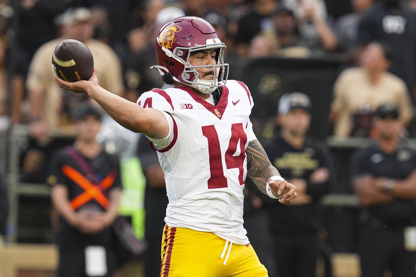 Jayden Maiava is unimpressed by No. 25 USC's prolific offense heading into Michigan State's big test | iNFOnews.ca