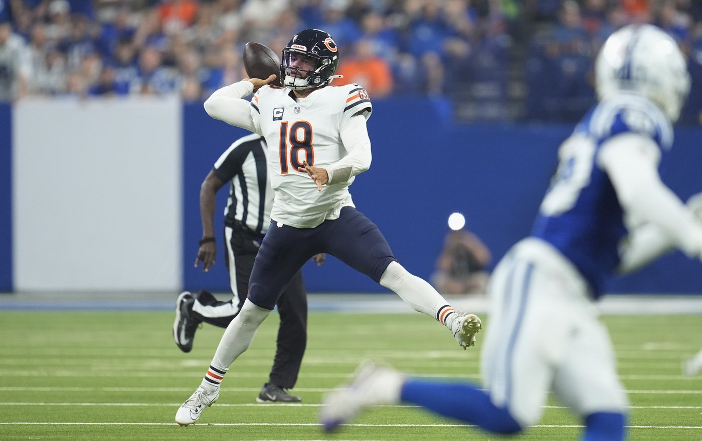 Caleb Williams and Bears offense upbeat over return of Keenan Allen to practice | iNFOnews.ca Caleb Williams and Bears offense upbeat over return of Keenan Allen to practice | iNFOnews.ca