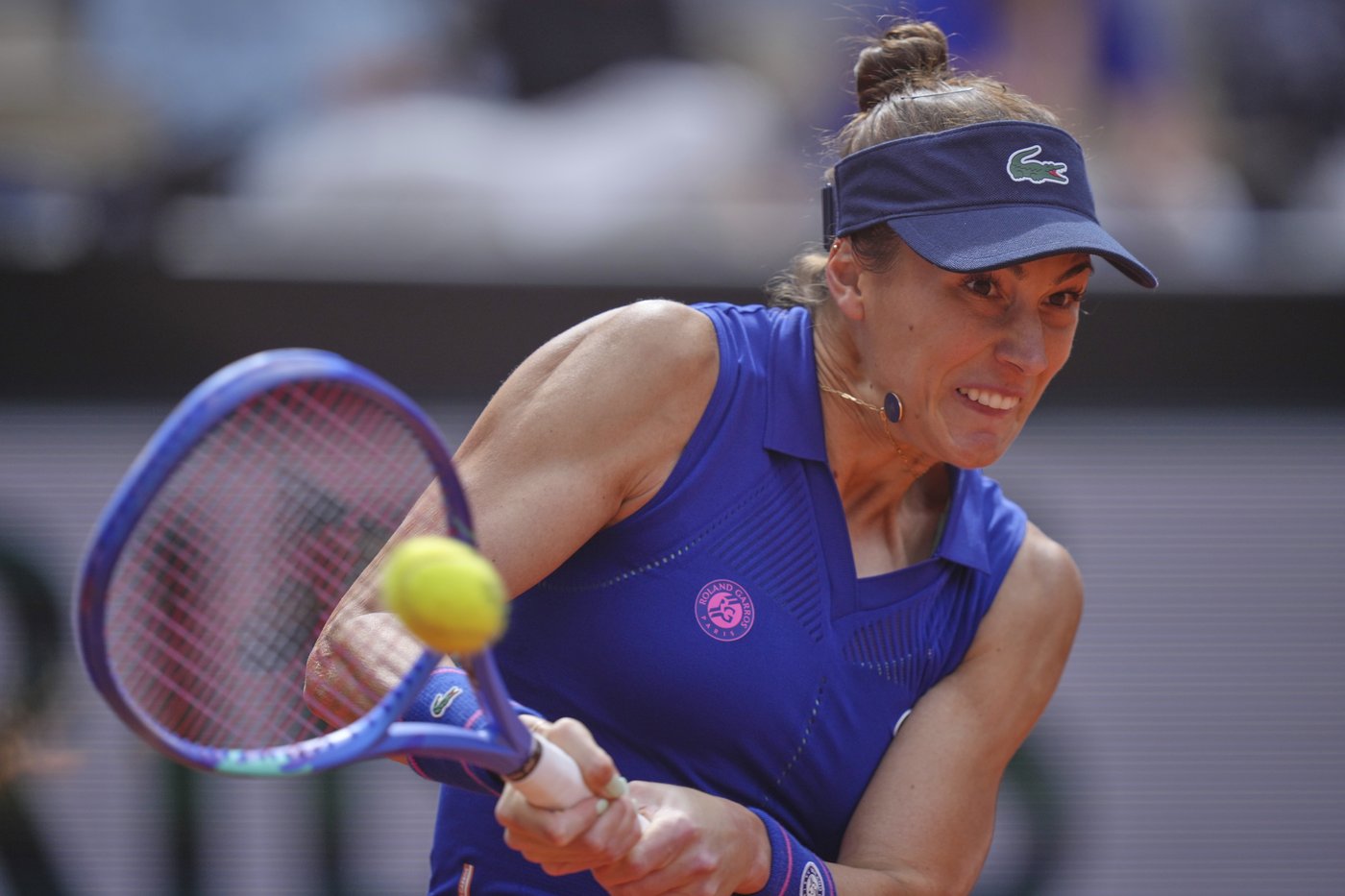 A teary-eyed Caroline Garcia plays her final French Open match | iNFOnews.ca A teary-eyed Caroline Garcia plays her final French Open match | iNFOnews.ca