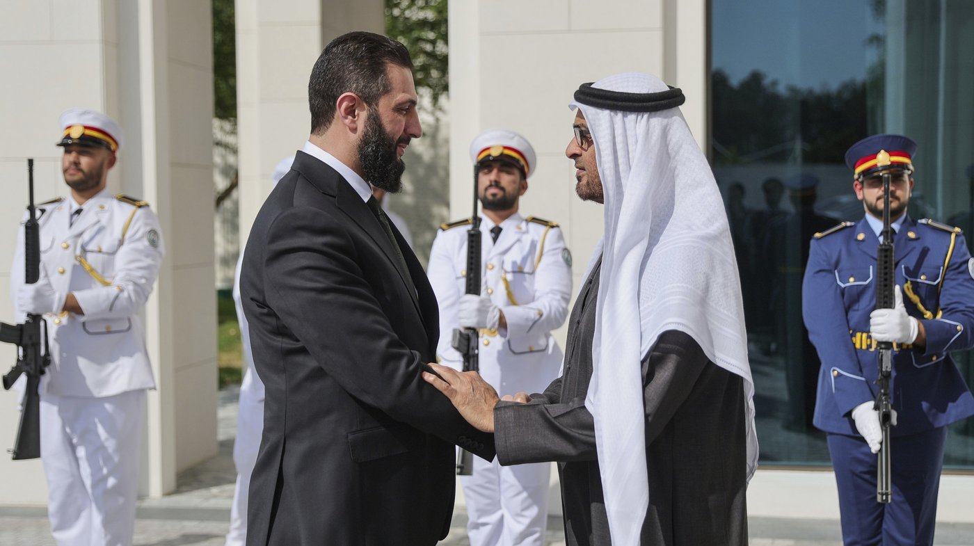 Syria's new leader makes his first visit to the United Arab Emirates | iNFOnews.ca Syria's new leader makes his first visit to the United Arab Emirates | iNFOnews.ca