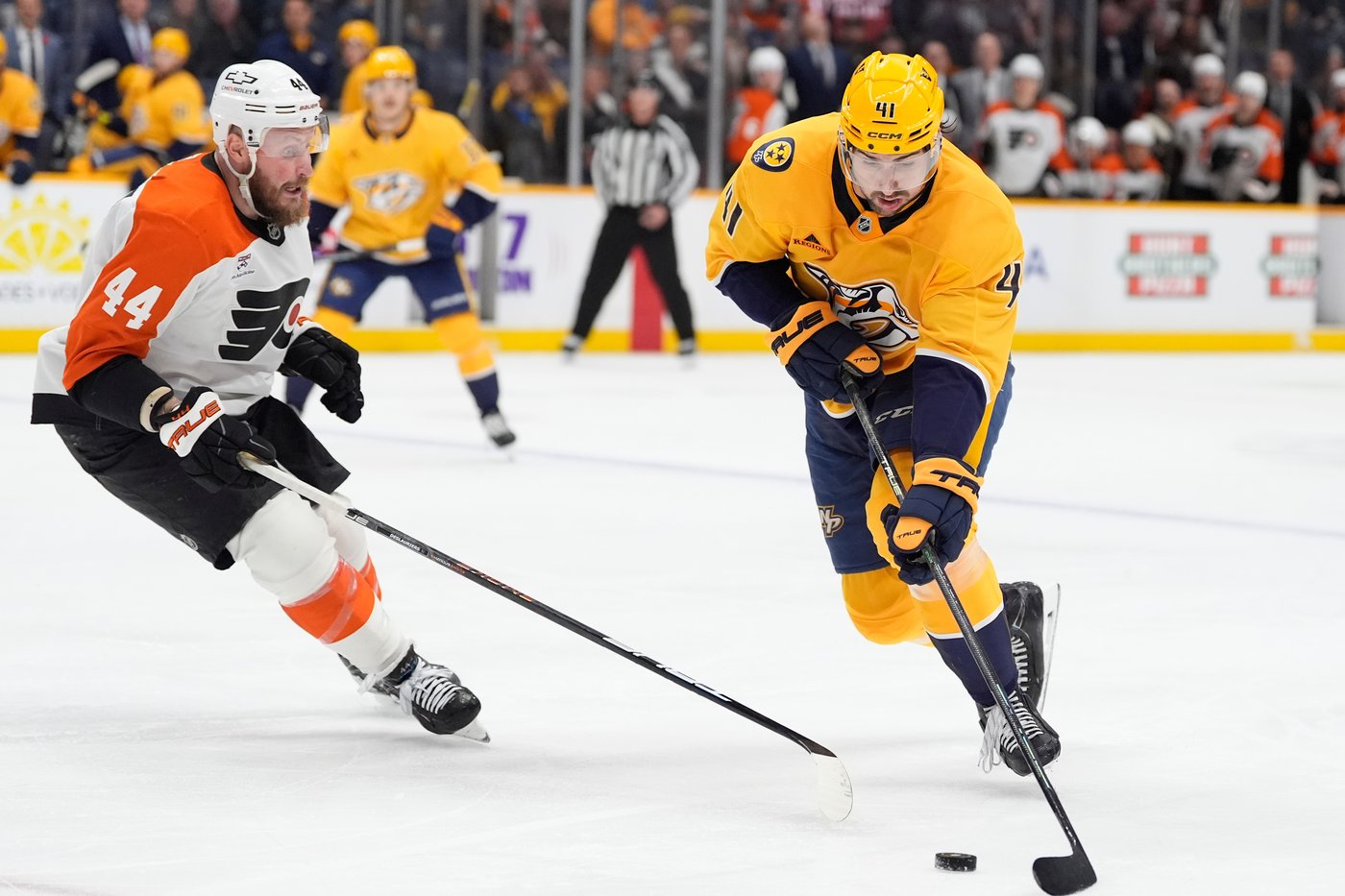Konecny and Vladar lead Flyers to 3-1 win over Predators | iNFOnews.ca Konecny and Vladar lead Flyers to 3-1 win over Predators | iNFOnews.ca
