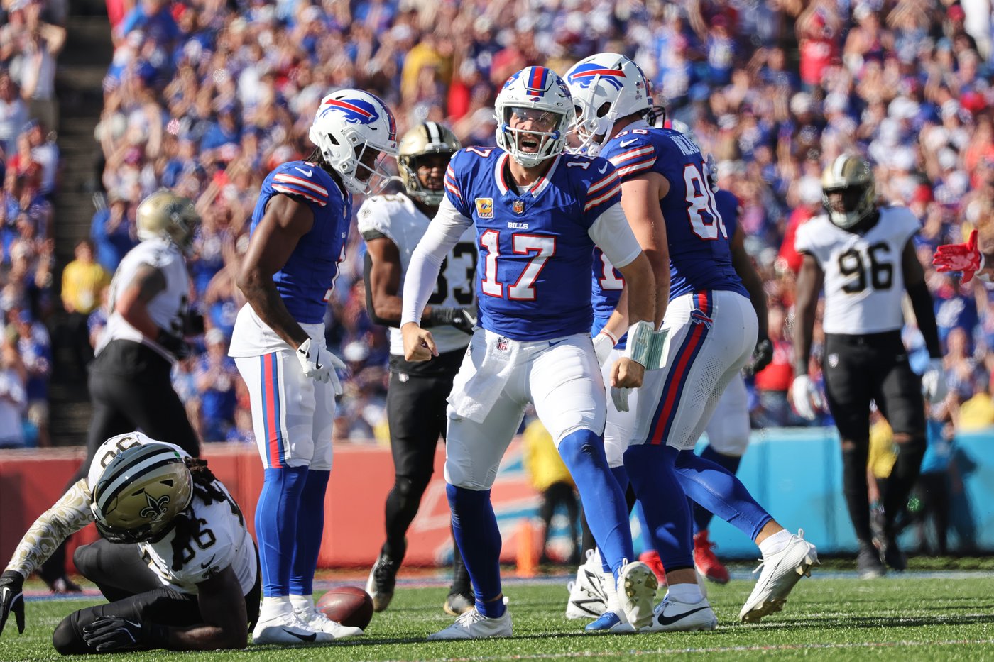 Josh Allen combines for 3 TDs and Bills improve to 4-0 with 31-19 victory over winless Saints | iNFOnews.ca Josh Allen combines for 3 TDs and Bills improve to 4-0 with 31-19 victory over winless Saints | iNFOnews.ca