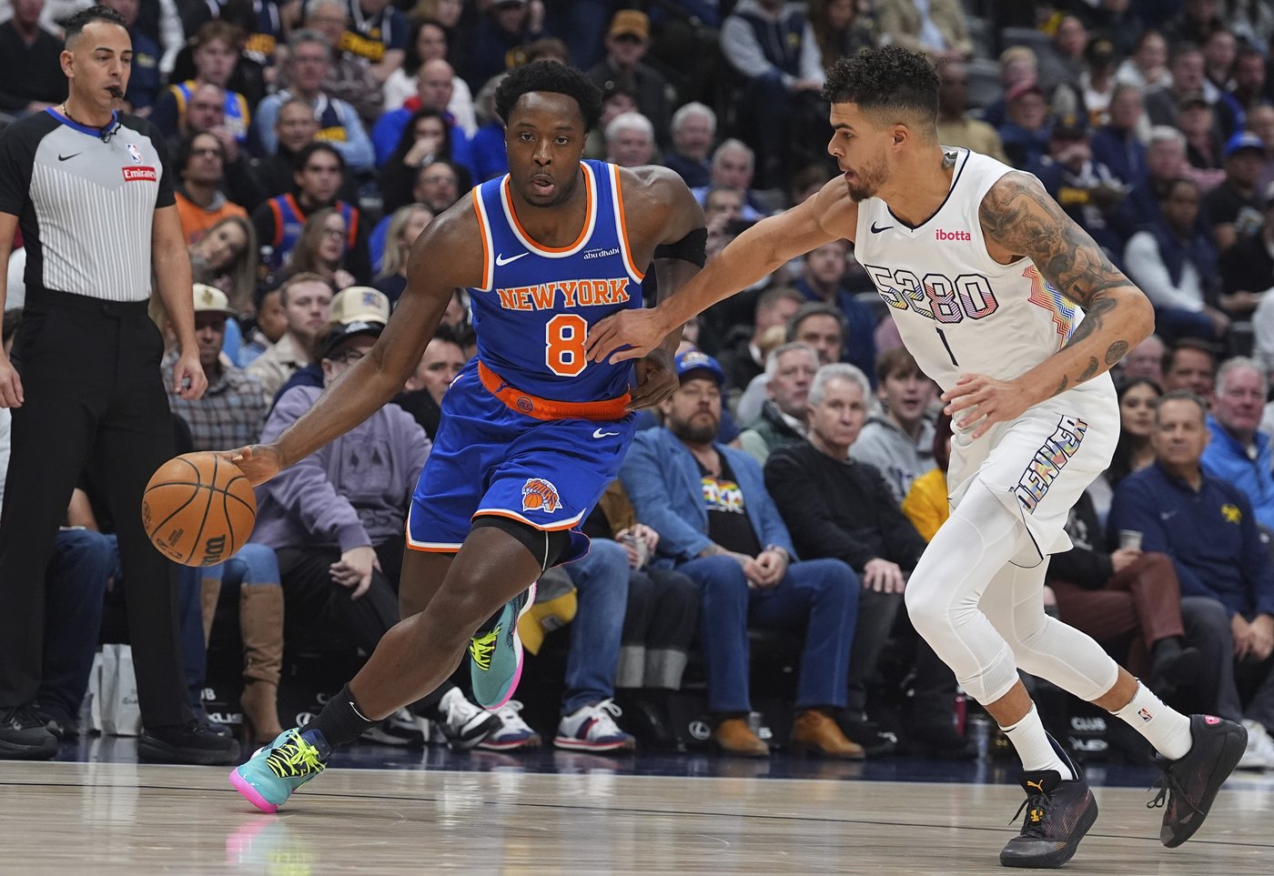 Anunoby scores career-high 40 points, Knicks dish out 45 assists in a 145-118 blowout of Nuggets | iNFOnews.ca Anunoby scores career-high 40 points, Knicks dish out 45 assists in a 145-118 blowout of Nuggets | iNFOnews.ca