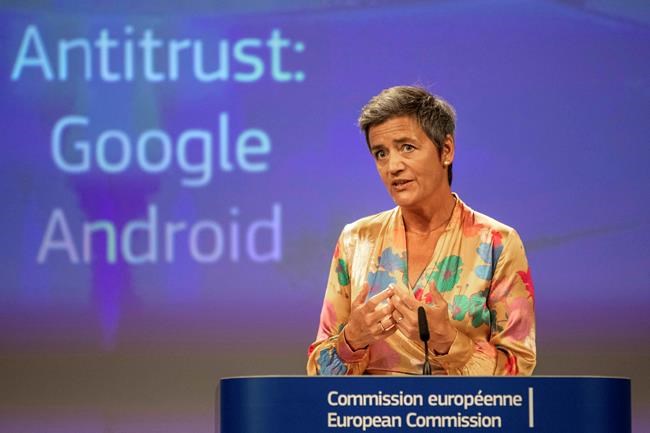 EU ruling against Google opens 'opportunity,' rival says | iNFOnews.ca EU ruling against Google opens 'opportunity,' rival says | iNFOnews.ca