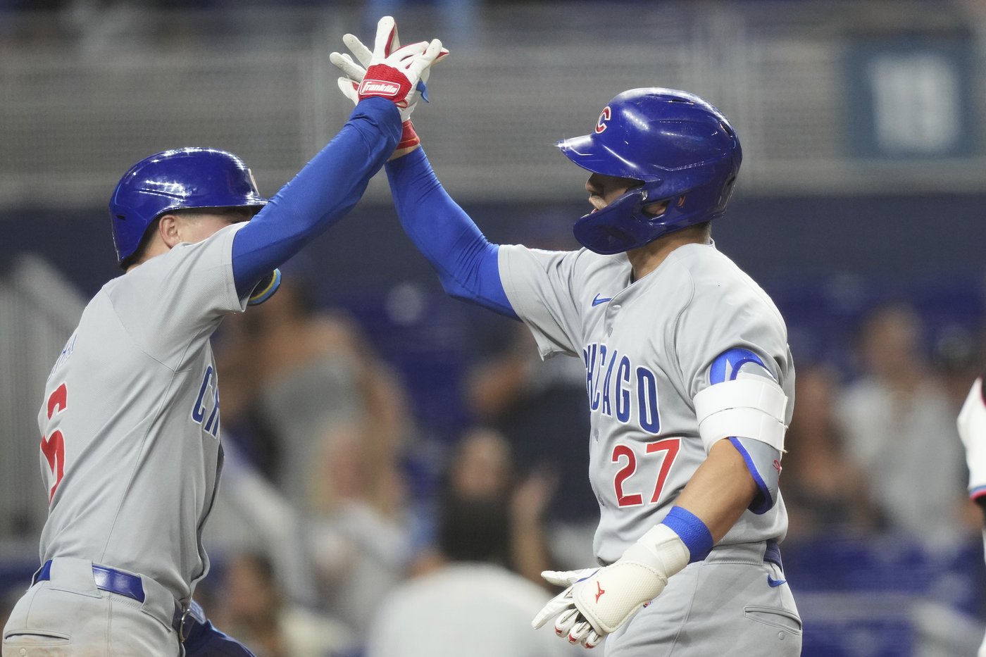 Suzuki hits 2-run HR to cap 8-run sixth inning as Cubs beat Marlins 14-1 | iNFOnews.ca