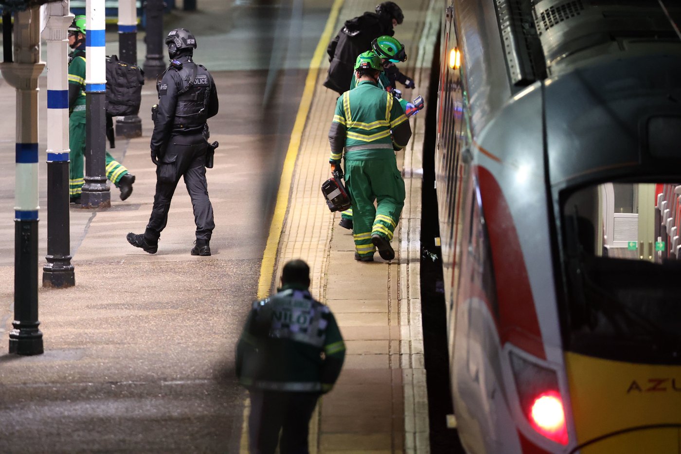 UK police say 10 people in hospital after train stabbing attack, 9 with life-threatening injuries | iNFOnews.ca