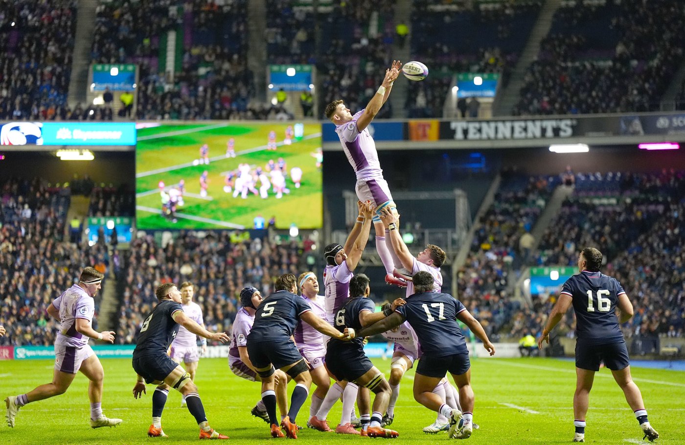 Scotland thrashes US 85-0 as Graham ties try-scoring record | iNFOnews.ca