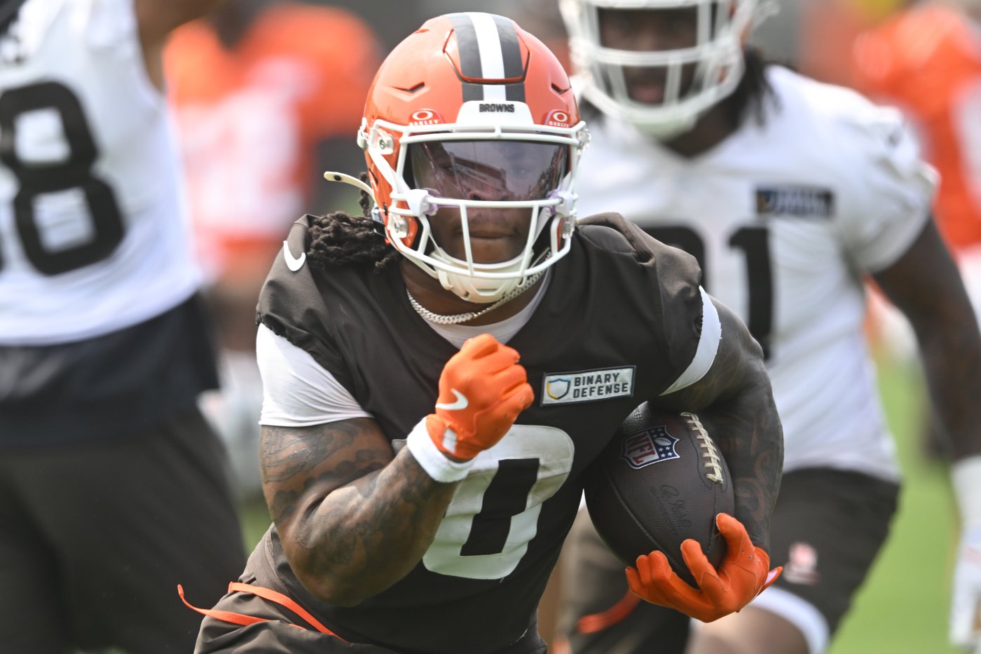 Browns open training camp with rookie running back Judkins' status undetermined | iNFOnews.ca