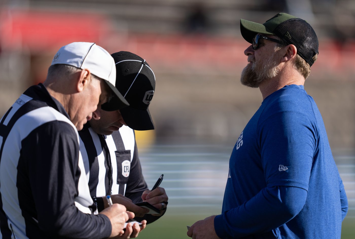 CFL, NFL revive officiating program with joint training camp sessions | iNFOnews.ca