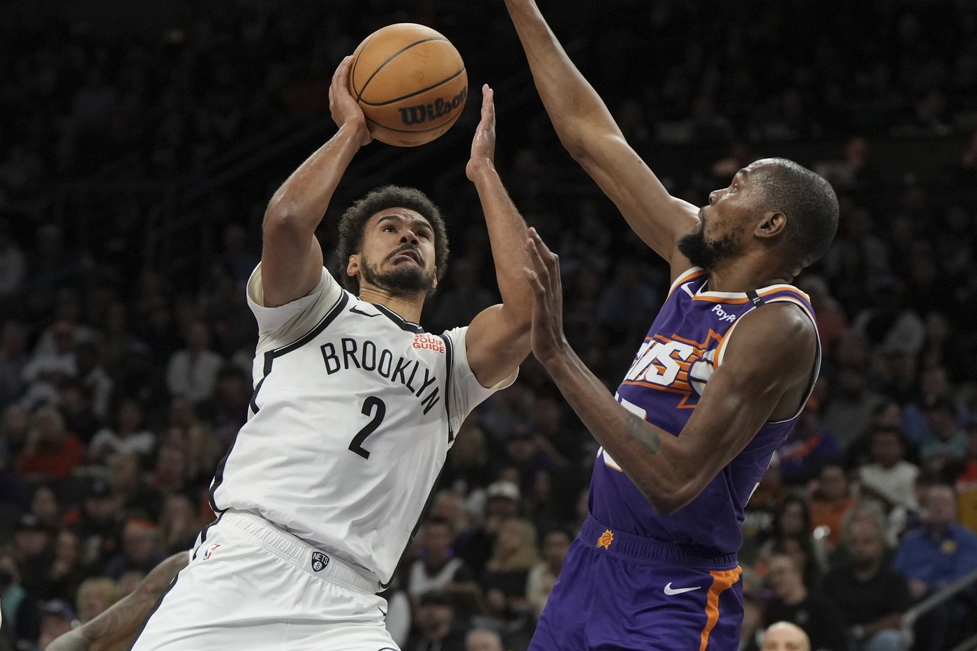 Tyrese Martin scores a career-high 30 points, leading the Nets past the Suns 127-117 | iNFOnews.ca