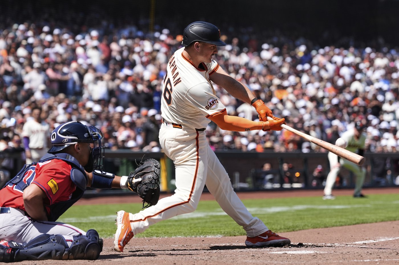 Matt Chapman hits 2-run HR in 9th to give Giants 3-2 win over Braves | iNFOnews.ca Matt Chapman hits 2-run HR in 9th to give Giants 3-2 win over Braves | iNFOnews.ca