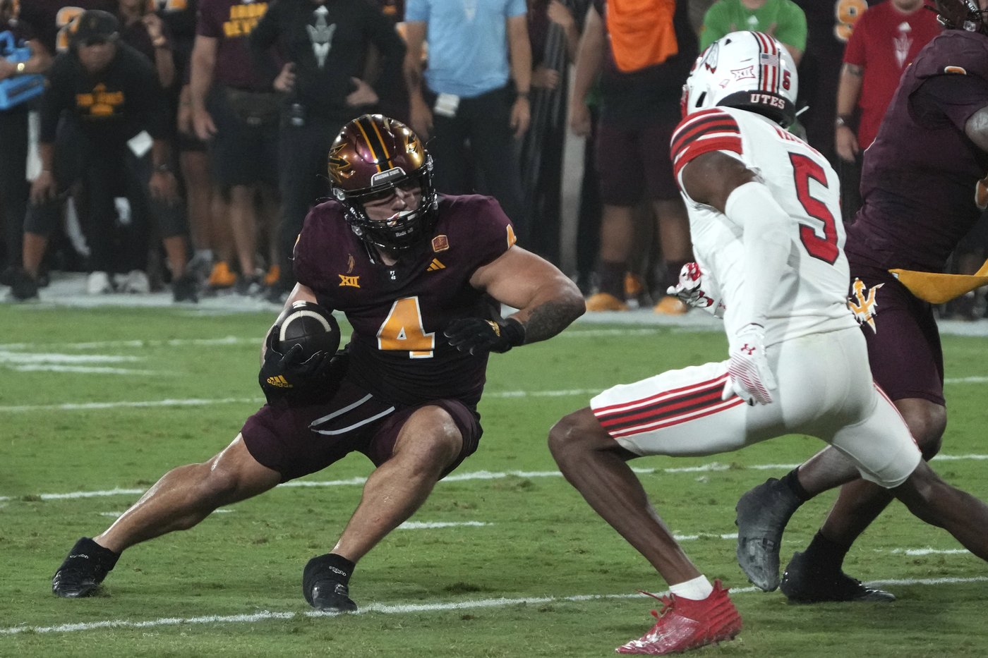 Arizona State's Cam Skattebo turns initiating contact into an art form | iNFOnews.ca Arizona State's Cam Skattebo turns initiating contact into an art form | iNFOnews.ca