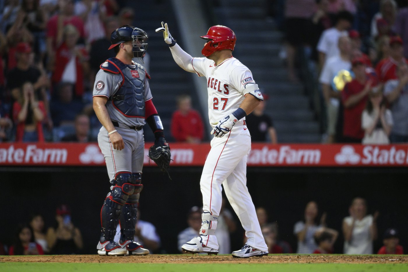 Trout hits tying homer and Newman adds 3-run shot in 7th as Angels beat Nationals | iNFOnews.ca Trout hits tying homer and Newman adds 3-run shot in 7th as Angels beat Nationals | iNFOnews.ca