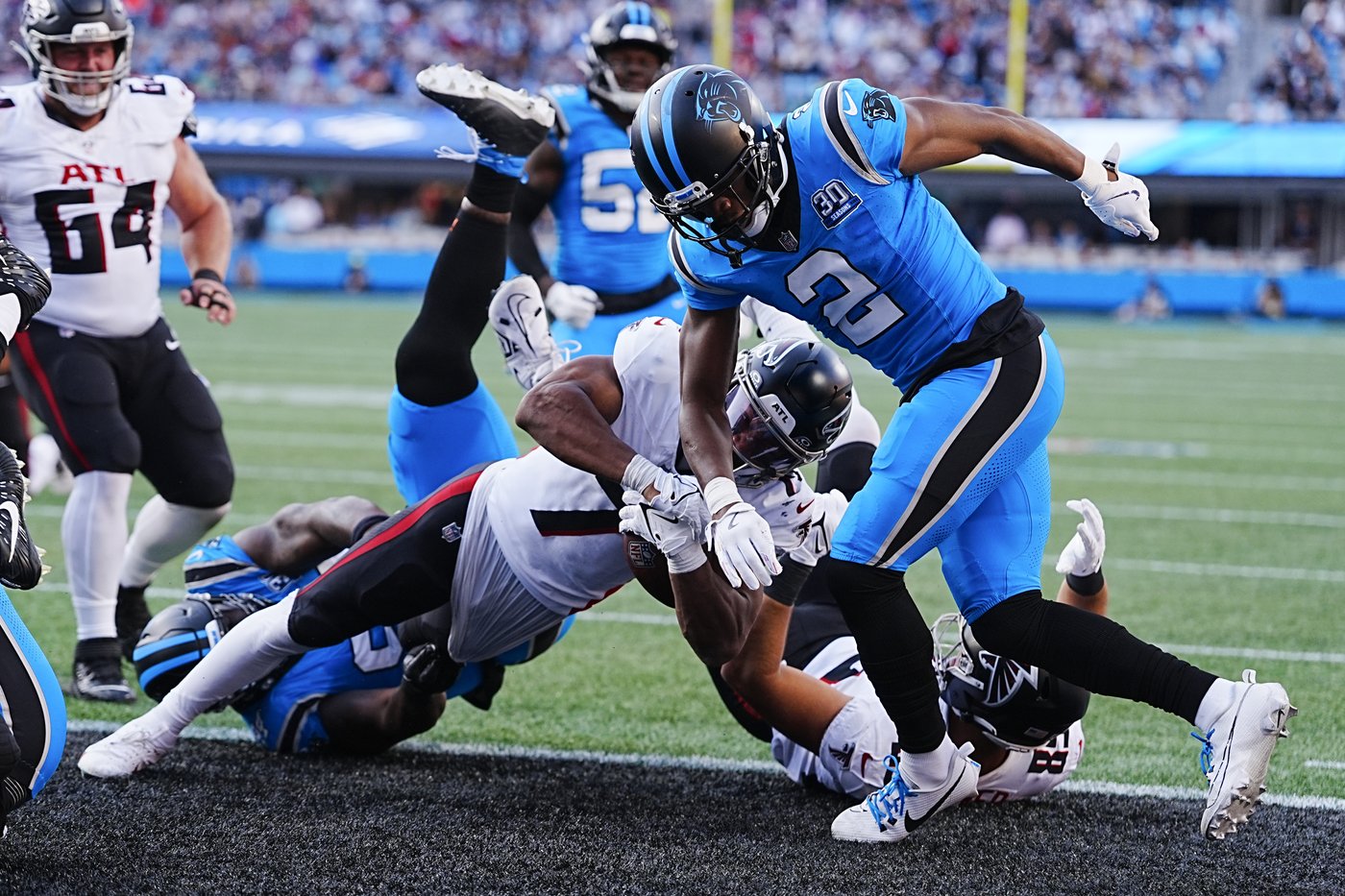 Bijan Robinson scores 2 TDs. Falcons beat Panthers 38-20 for 3rd straight victory vs. NFC South foe | iNFOnews.ca Bijan Robinson scores 2 TDs. Falcons beat Panthers 38-20 for 3rd straight victory vs. NFC South foe | iNFOnews.ca
