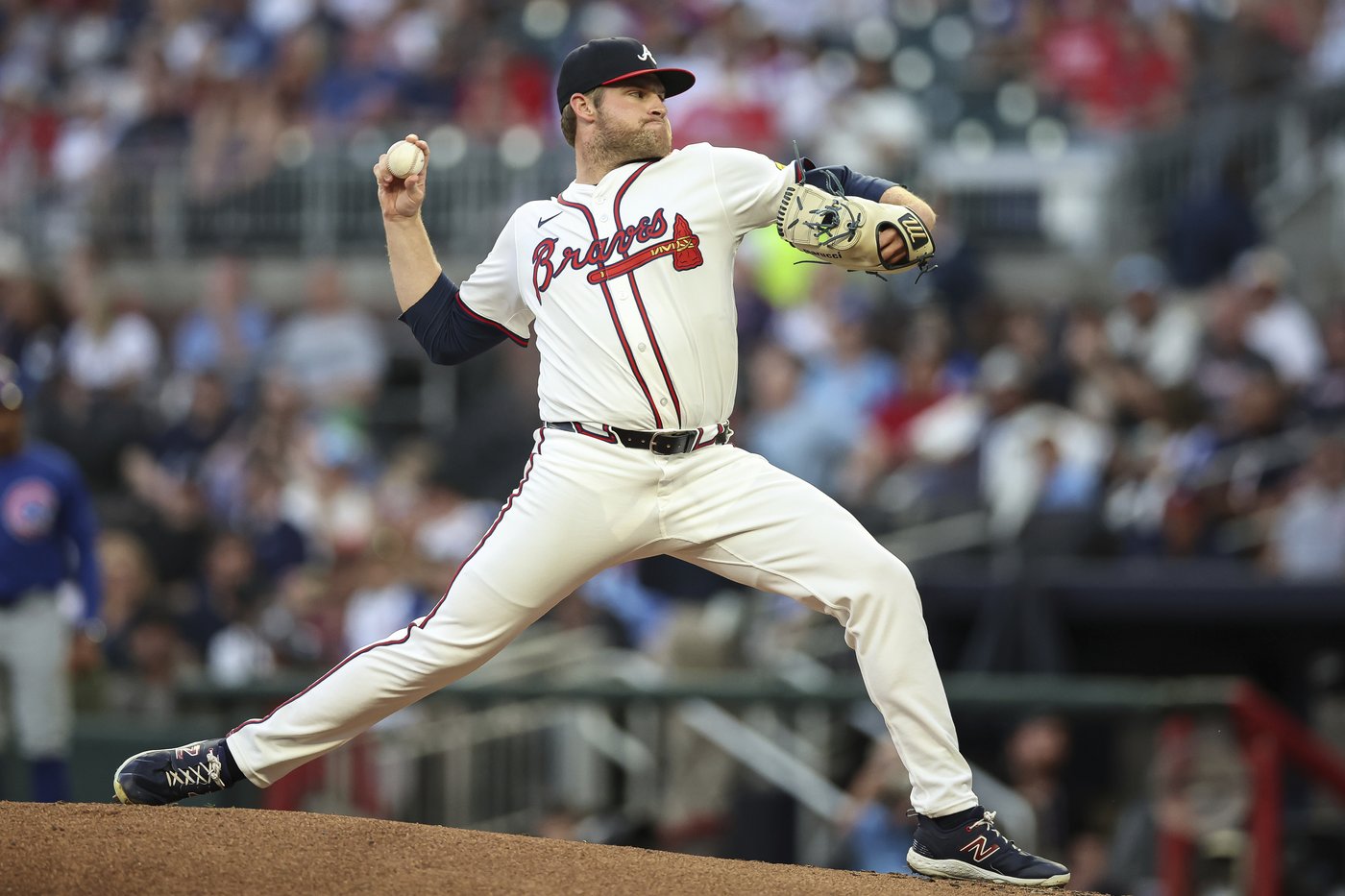 Albies, Olson homers, Elder's strong outing lead the Braves to a 4-1 win over the Cubs | iNFOnews.ca
