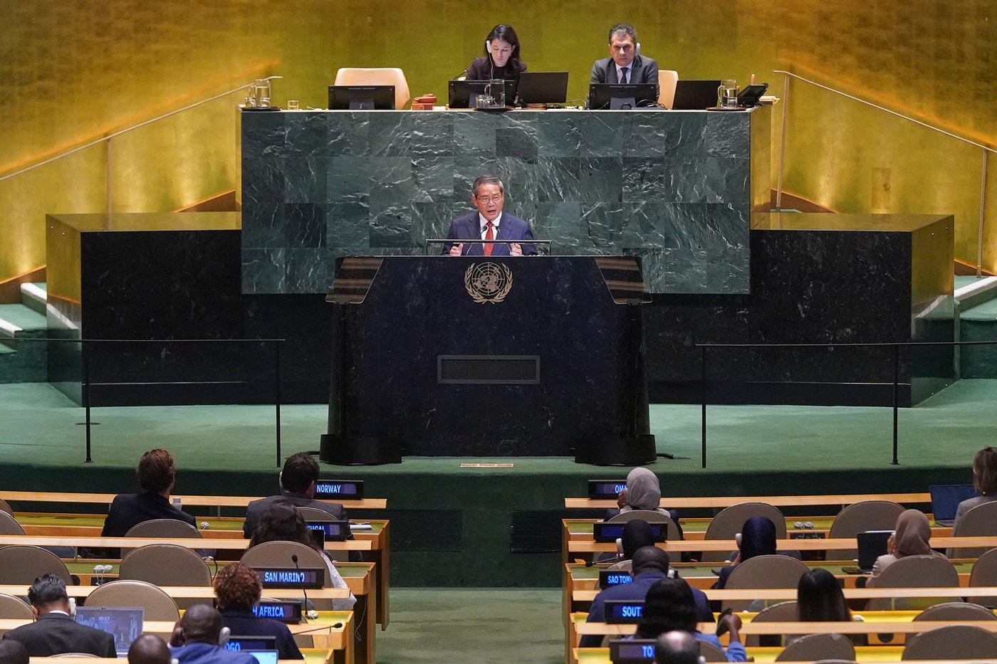 In UN speech, Beijing makes clear its intent to remold global norms, seizing on Trump's retreat | iNFOnews.ca
