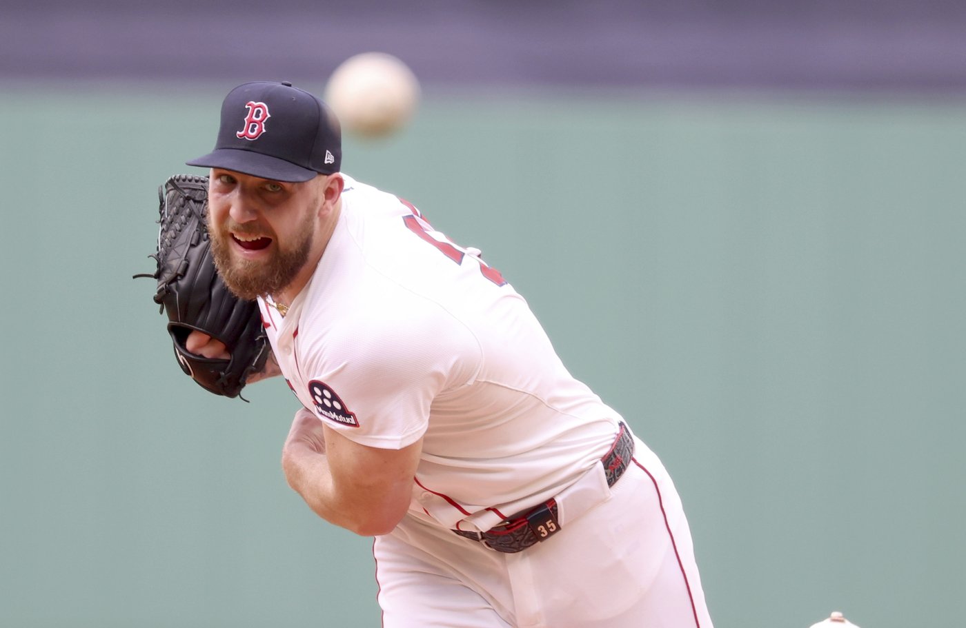 Red Sox ace Garrett Crochet is 'fine' after line drive grazes his nose and glove | iNFOnews.ca