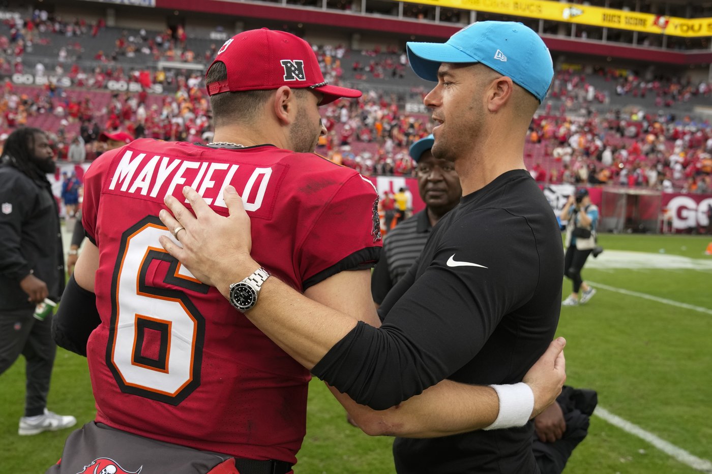 Success of Baker Mayfield, Sam Darnold illustrates Panthers history of failure to develop QBs | iNFOnews.ca Success of Baker Mayfield, Sam Darnold illustrates Panthers history of failure to develop QBs | iNFOnews.ca