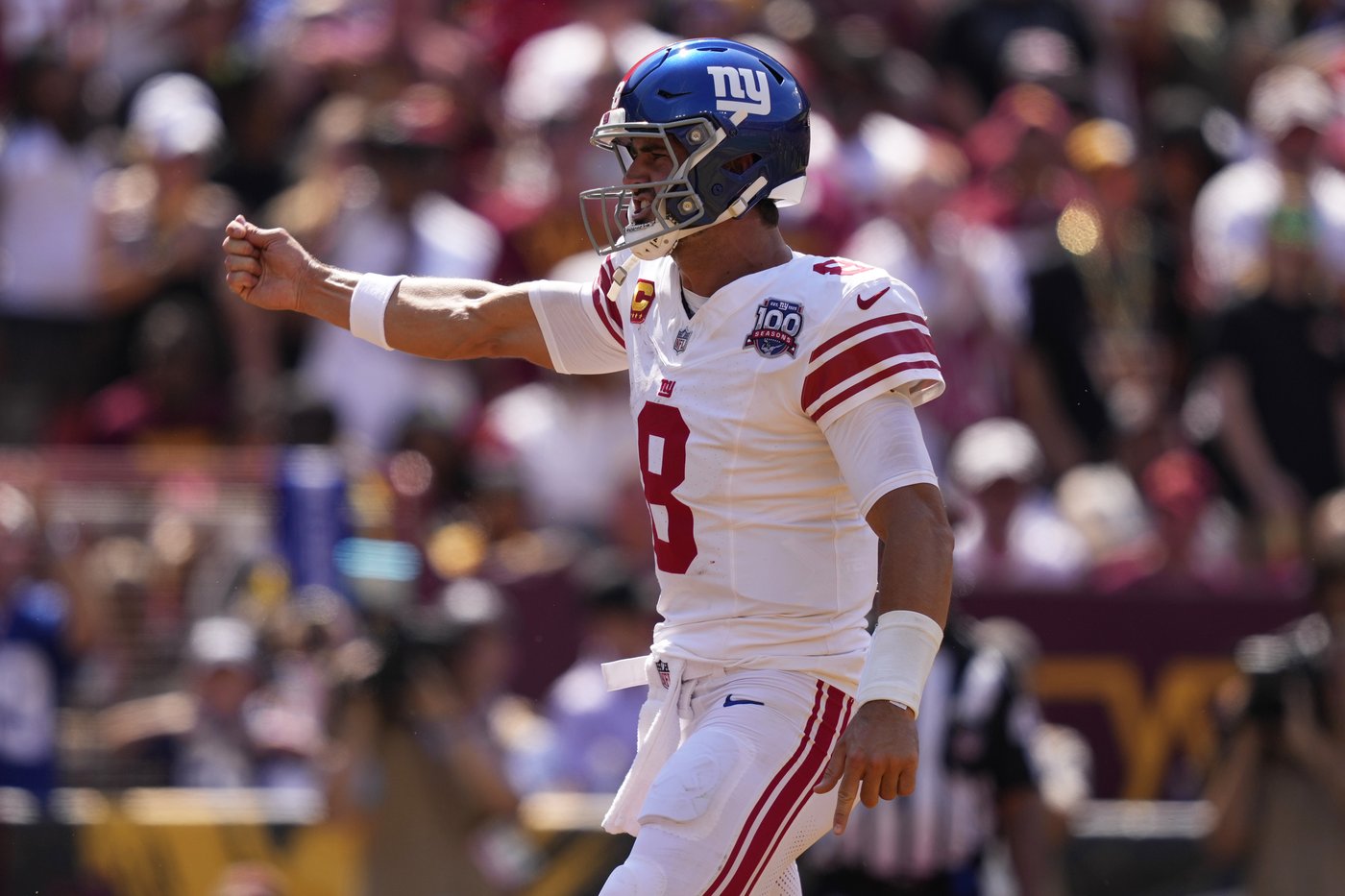 Giants' Malik Nabers isn't focused on drop against Commanders, trying to help team get 1st win | iNFOnews.ca
