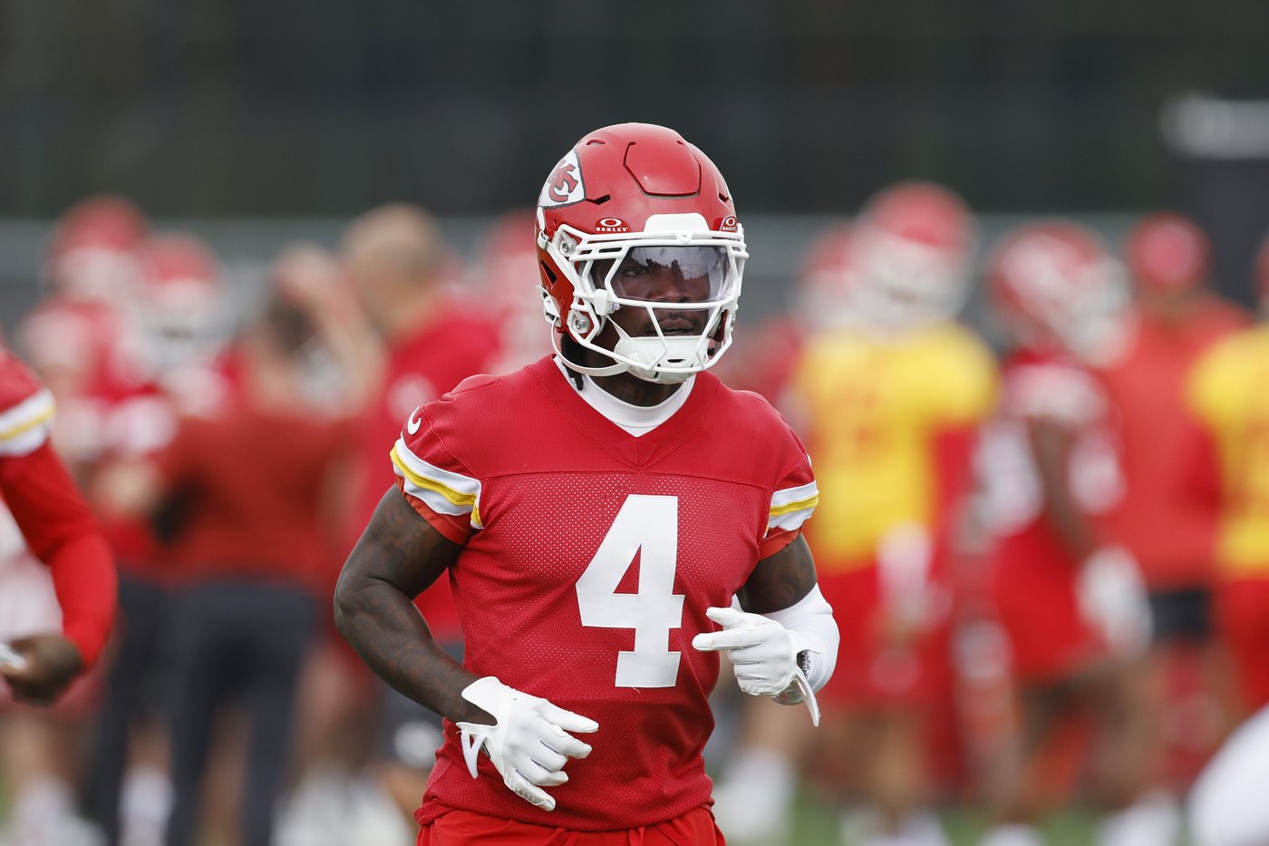 Chiefs coach Andy Reid says WR Rashee Rice and LT Josh Simmons are ready for training camp | iNFOnews.ca