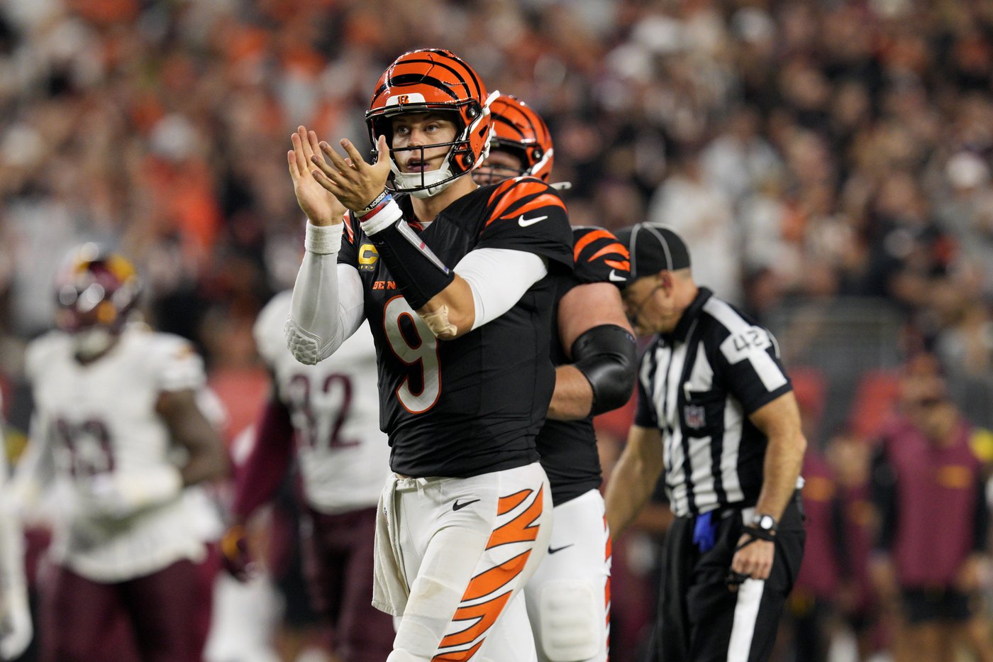 Rookie Jayden Daniels nearly flawless for Commanders in 38-33 win over Bengals | iNFOnews.ca Rookie Jayden Daniels nearly flawless for Commanders in 38-33 win over Bengals | iNFOnews.ca