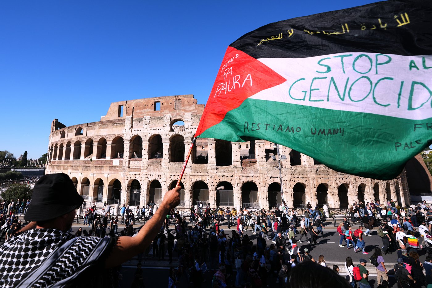 Marches in Rome, Barcelona and Madrid protest Israel's military campaign in Gaza | iNFOnews.ca Marches in Rome, Barcelona and Madrid protest Israel's military campaign in Gaza | iNFOnews.ca