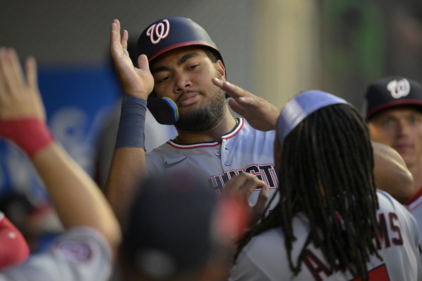 James Wood becomes first since Barry Bonds to be intentionally walked 4 times in a game | iNFOnews.ca