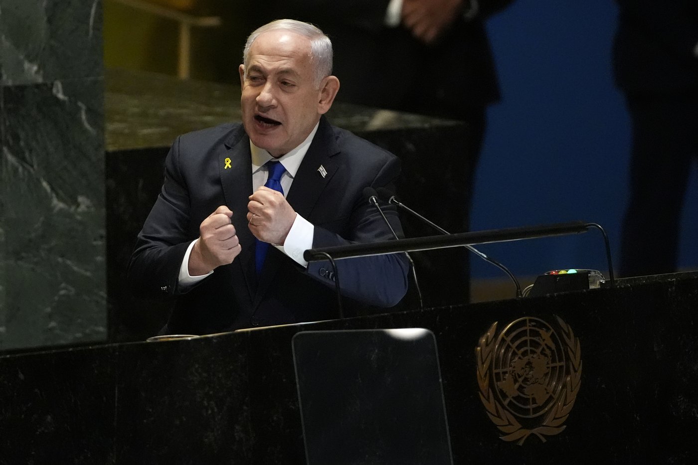 Netanyahu, at UN, vows that Israel will keep 'degrading Hezbollah' until its objectives are met | iNFOnews.ca Netanyahu, at UN, vows that Israel will keep 'degrading Hezbollah' until its objectives are met | iNFOnews.ca