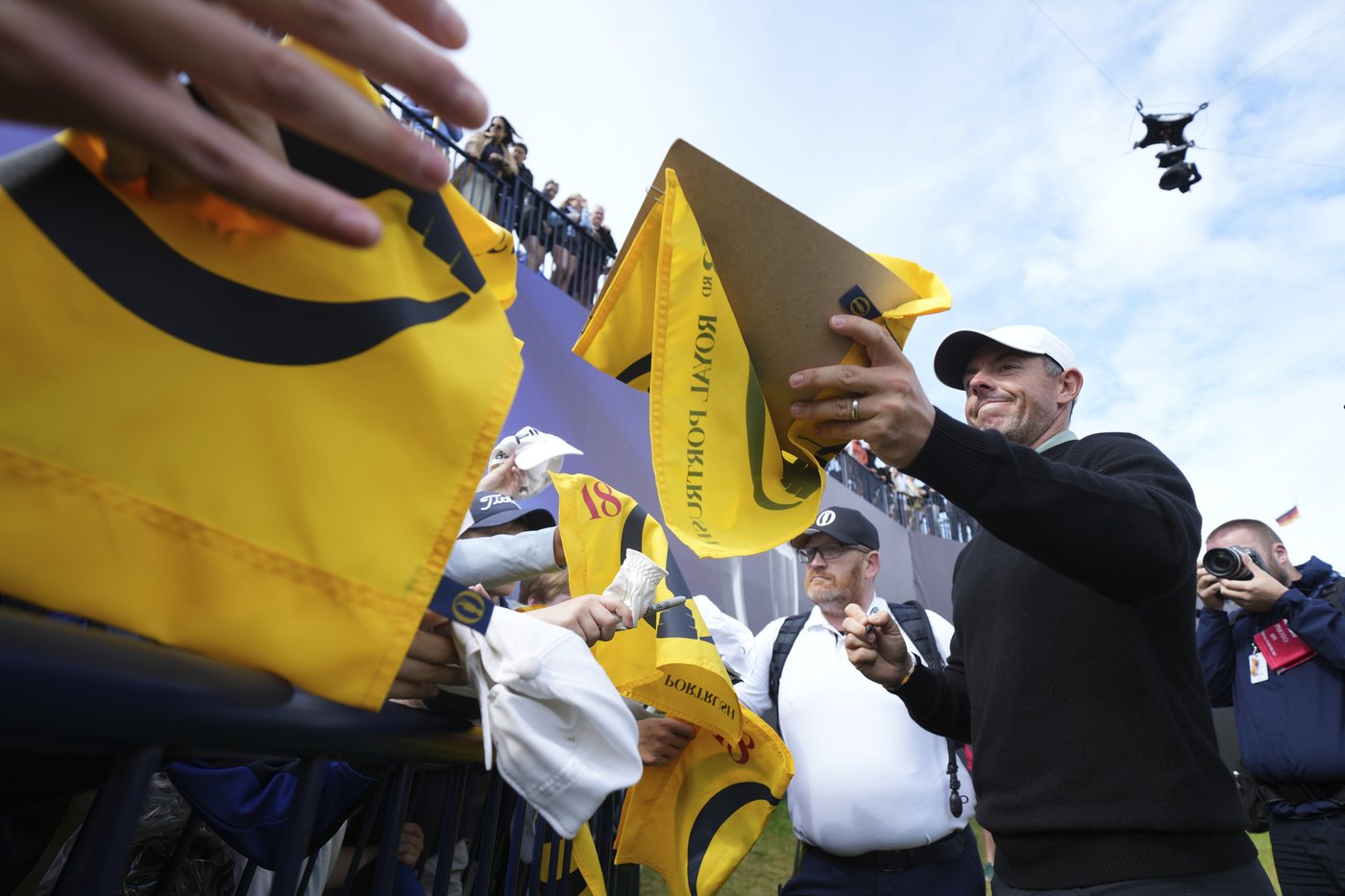 Spidercam technology brings golf’s oldest major into the modern world | iNFOnews.ca