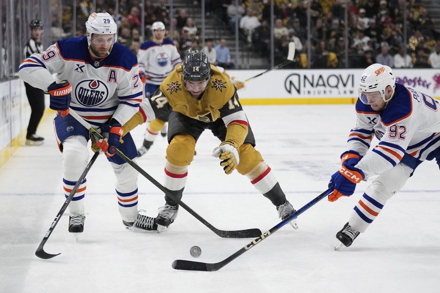 Shades of '23, Oilers clash with Golden Knights again in second round | iNFOnews.ca