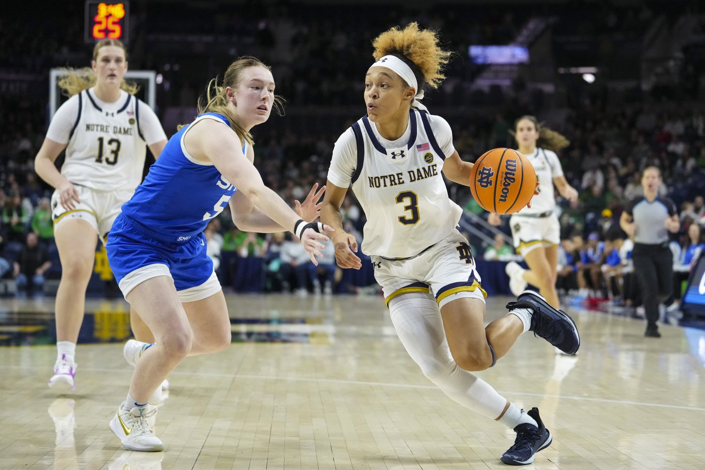 Hannah Hidalgo returns to lead No. 3 Notre Dame women past SMU, 88-64 | iNFOnews.ca Hannah Hidalgo returns to lead No. 3 Notre Dame women past SMU, 88-64 | iNFOnews.ca