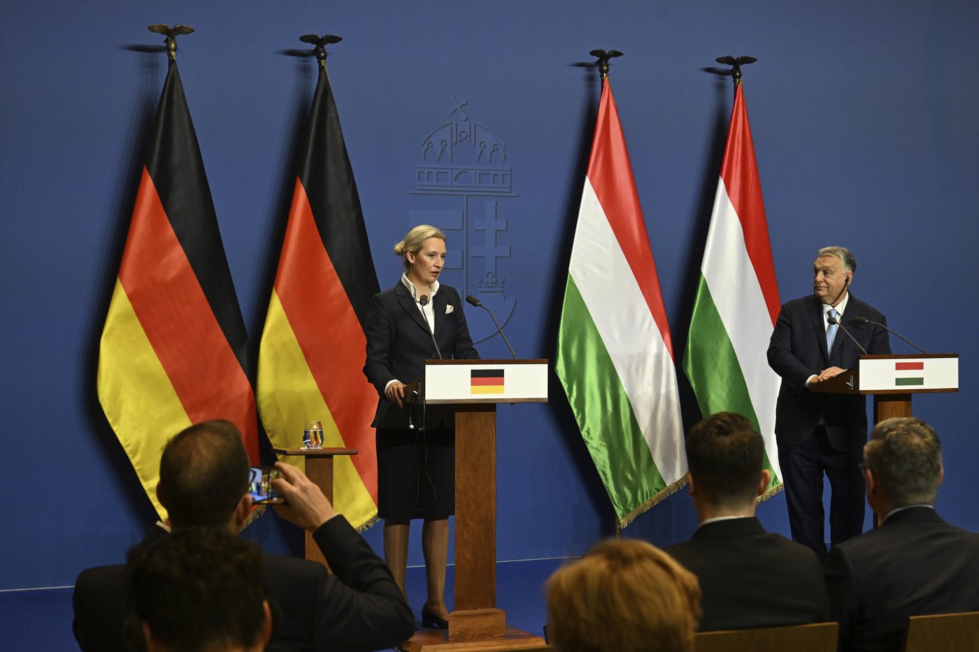 Hungary's Orbán meets head of far-right German party AfD, calling her 'the future of Germany' | iNFOnews.ca Hungary's Orbán meets head of far-right German party AfD, calling her 'the future of Germany' | iNFOnews.ca