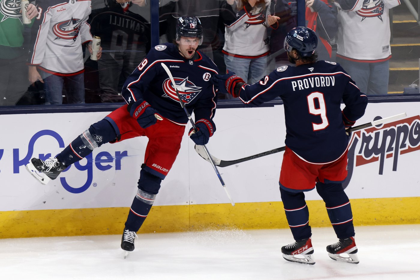 Blue Jackets extend points streak to 5 games with a chippy 5-2 win over the Flames | iNFOnews.ca Blue Jackets extend points streak to 5 games with a chippy 5-2 win over the Flames | iNFOnews.ca