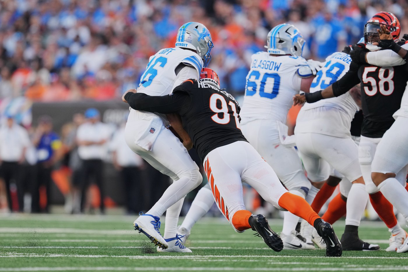 Bengals defensive end Trey Hendrickson ruled out for prime-time matchup against Steelers | iNFOnews.ca Bengals defensive end Trey Hendrickson ruled out for prime-time matchup against Steelers | iNFOnews.ca