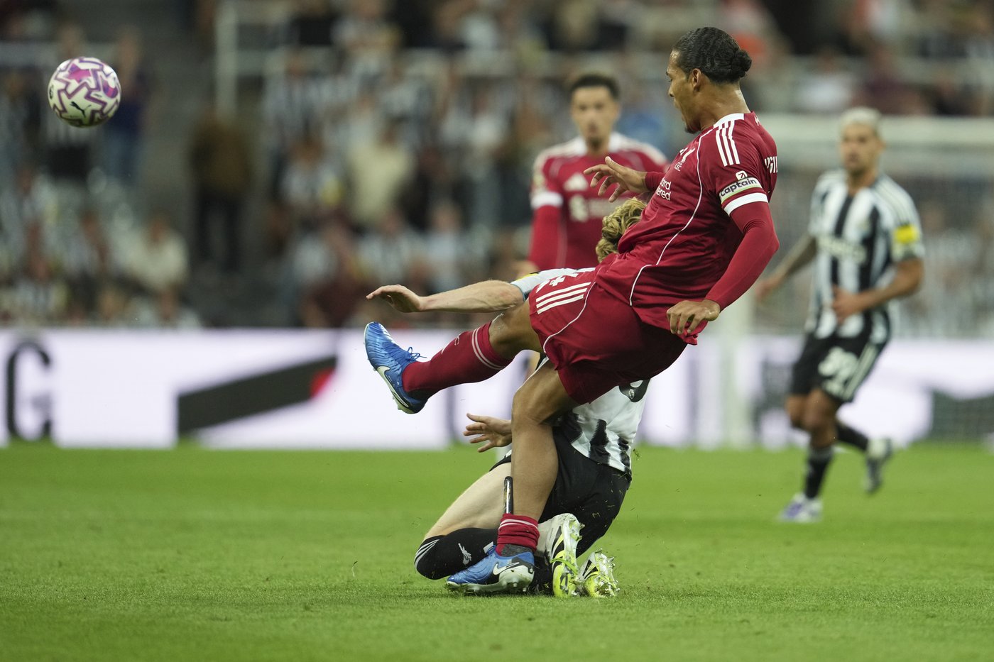 Gordon sorry for reckless tackle on Van Dijk and says his 'intentions were pure' | iNFOnews.ca Gordon sorry for reckless tackle on Van Dijk and says his 'intentions were pure' | iNFOnews.ca