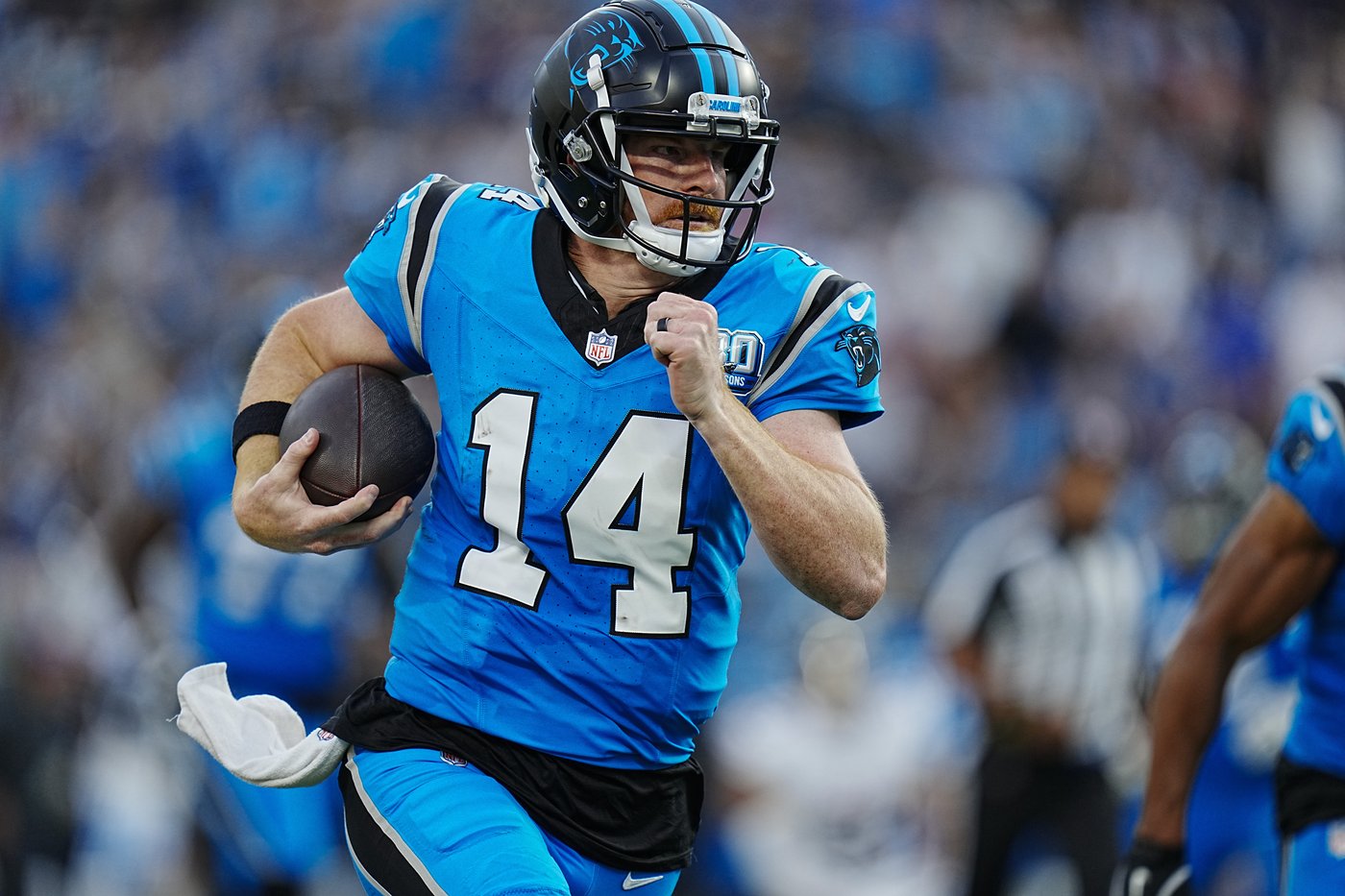 Panthers sticking with Andy Dalton at quarterback even after 2 interceptions in loss to Falcons | iNFOnews.ca Panthers sticking with Andy Dalton at quarterback even after 2 interceptions in loss to Falcons | iNFOnews.ca
