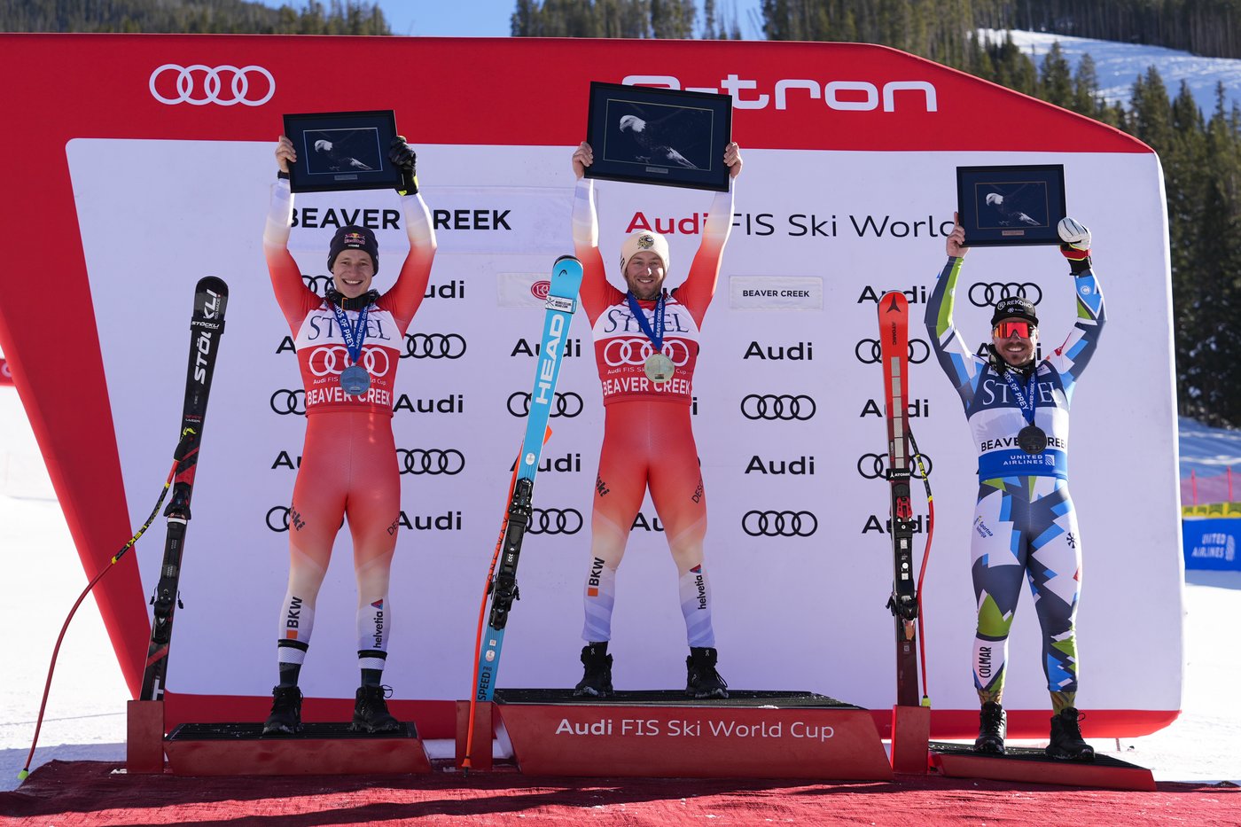 Murisier claims 1st World Cup win by taking men's downhill, Canada's Crawford fourth | iNFOnews.ca