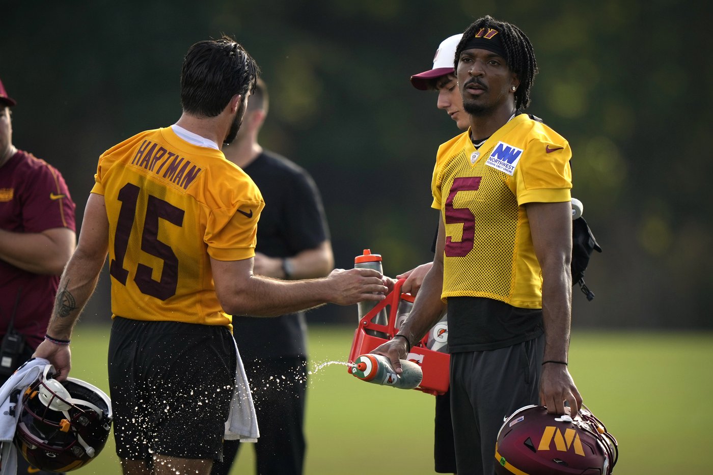 Commanders QB Daniels finding connections with Samuel, other receivers as McLaurin drama swirls | iNFOnews.ca