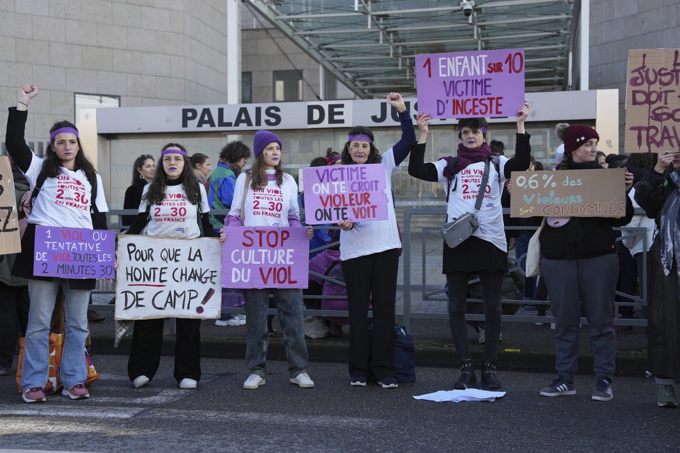 Women's right activists rally in France ahead of Gisèle Pelicot's rape trial verdict | iNFOnews.ca